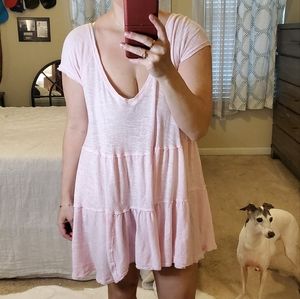 Free People ruffle dress